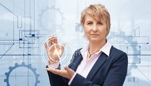 Porträt von Isabell Mader, Expertin für KI-Strategie im Mittelstand